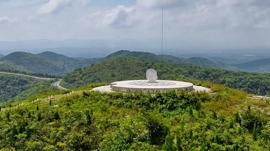 安徽含山：绿意葱茏 美景绵延